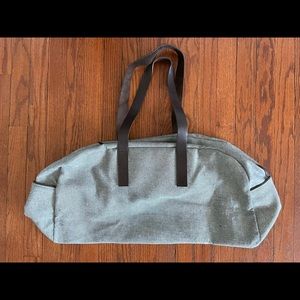 Everlane The Twill Weekender Bag Reverse Denim